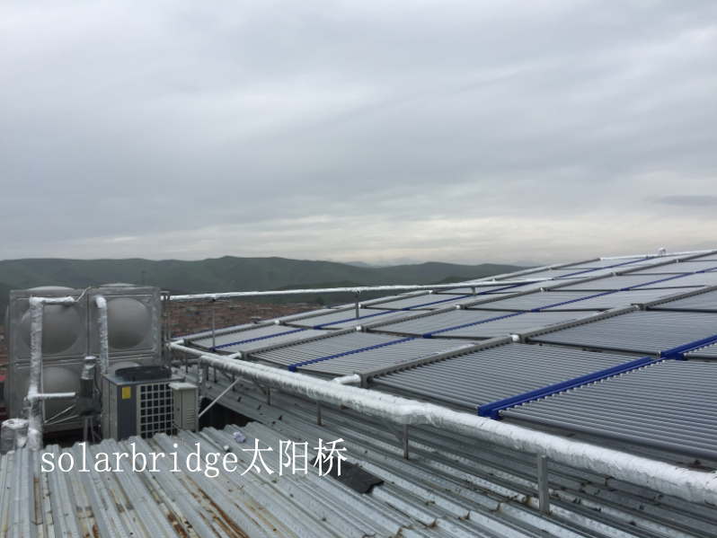 2015年甘南博雅國(guó)際酒店太陽(yáng)能+空氣能